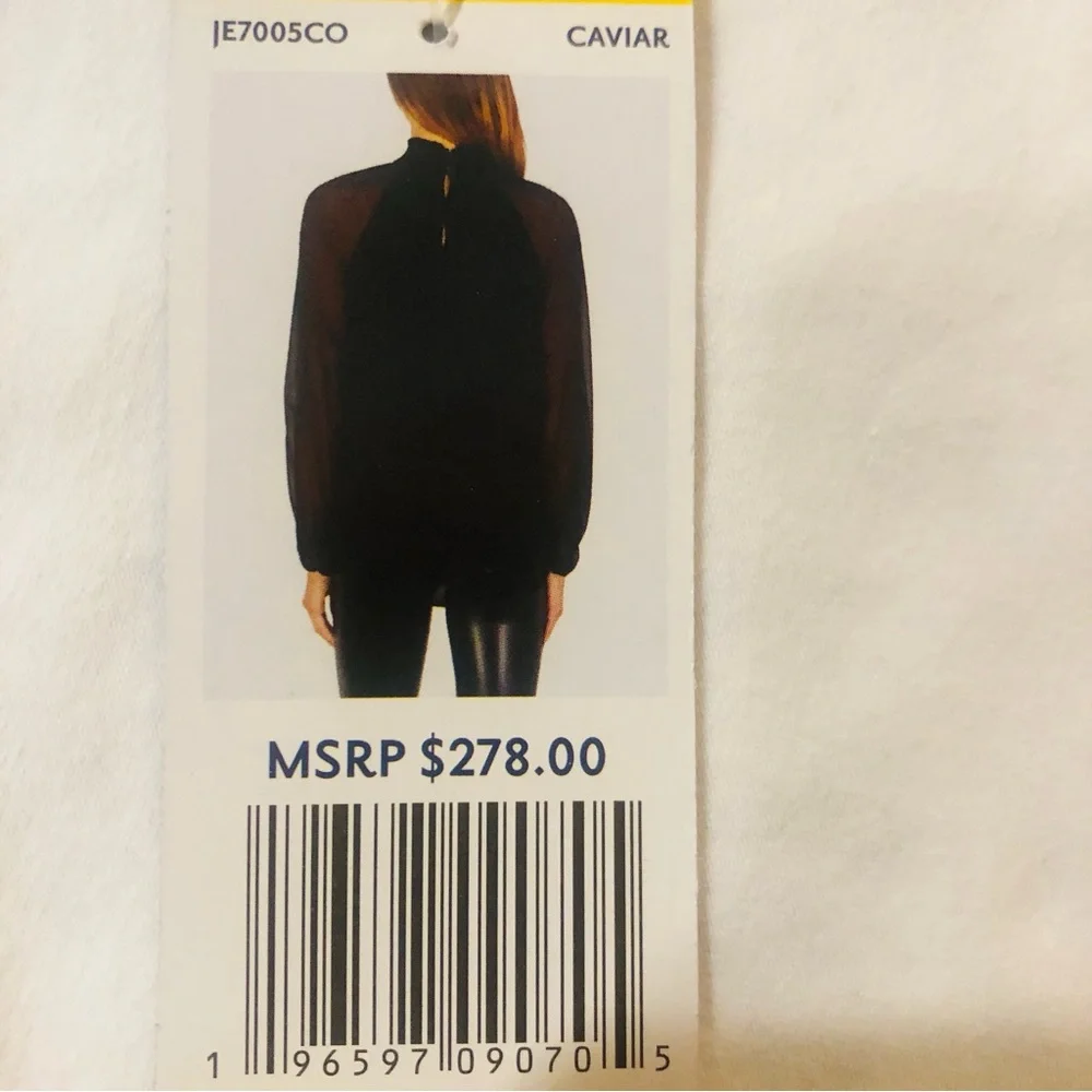 NWT Joie Limited Edition Ladies Long Sleeve Smocked Blouse. MRSP $278.00 - Picture 16 of 16